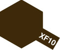 Tamiya Acrylic Paint Mini XF-10 Flat Brown 10ml