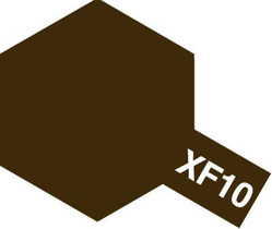 Tamiya Acrylic Paint Mini XF-10 Flat Brown 10ml