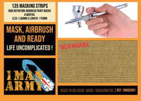 1ManArmy 1/35 High Definition Masking Strips maalausmaski