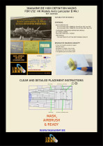 1ManArmy 1/32 Avro Lancaster B Mk. I maalausmaski