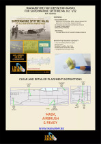 1ManArmy 1/32 Supermarine Spitfire Mk. IXc maalausmaski