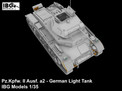 IBG Models 1/35 Pz.Kpfw. II Ausf. a2 German Light Tank