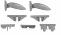 CMK 1/48 Blenheim Mk.I/II 'Finnish AF 1st Serie' Fixed Type Ski Undercarriage -  Set for Airfix Kit