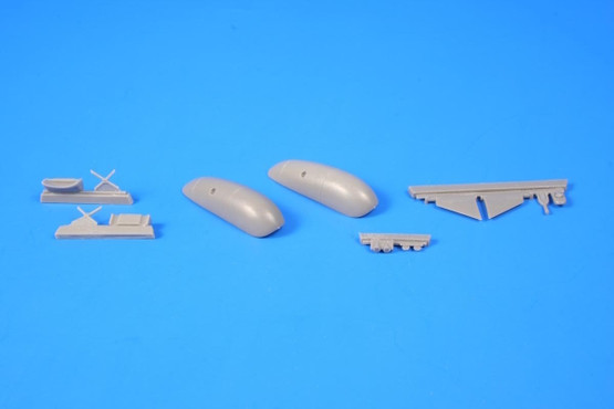 CMK 1/72 Blenheim Mk.I 'Finnish AF 1st Serie' Fixed Type Ski Undercarriage - Set for Airfix Kit