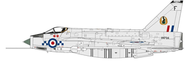 Airfix 1/72 English Electric Lightning F.2A