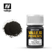 Vallejo Pigments 73.116 Carbon Black (Smoke Black) pigmentti 35ml