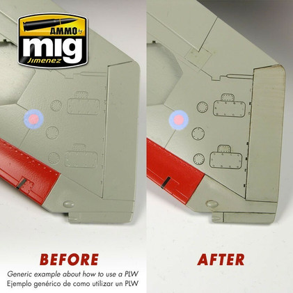 Ammo by Mig Panel Line Wash Blue Grey 35ml