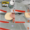 Ammo by Mig Panel Line Wash Deep Grey 35ml