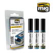Ammo by Mig Oilbrusher Set Blue Patinas 3 x 10ml