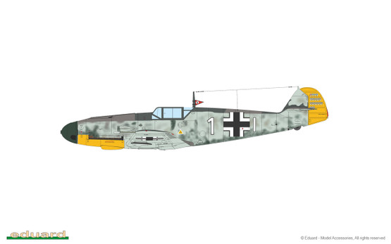 Eduard 1/72 Bf 109F-2 (Profipack)