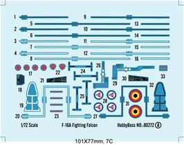 Hobby Boss 1/72 F-16A Fighting Falcon
