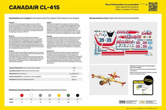Heller 1/72 Canadair CL-415