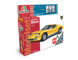 Italeri 1/24 Lamborghini Miura aloituspakkaus