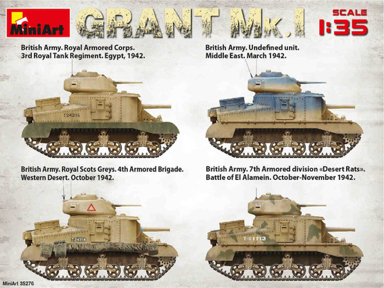 Miniart 1/35 Grant Mk.I