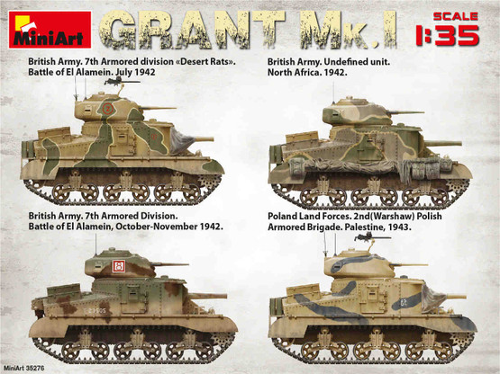 Miniart 1/35 Grant Mk.I