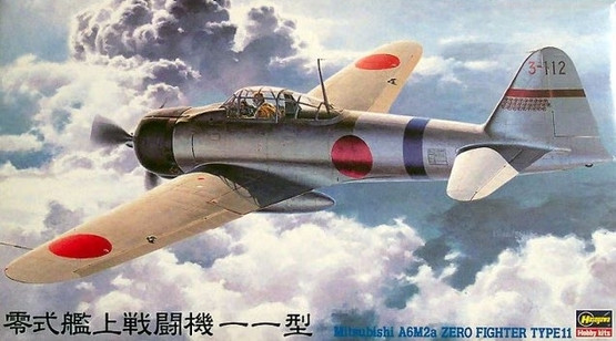 Hasegawa 1/48 Mitsubishi A6M2a Zero Fighter Type11