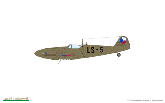 Eduard 1/72 Avia S-199 Erla Canopy (Weekend Edition)