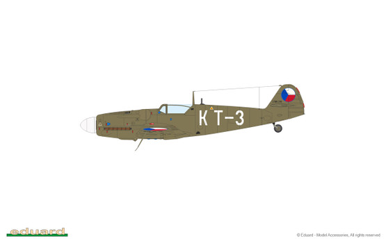 Eduard 1/72 Avia S-199 Erla Canopy (Weekend Edition)