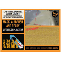 1ManArmy 1/48 German Aircraft Dash Lines maalausmaski
