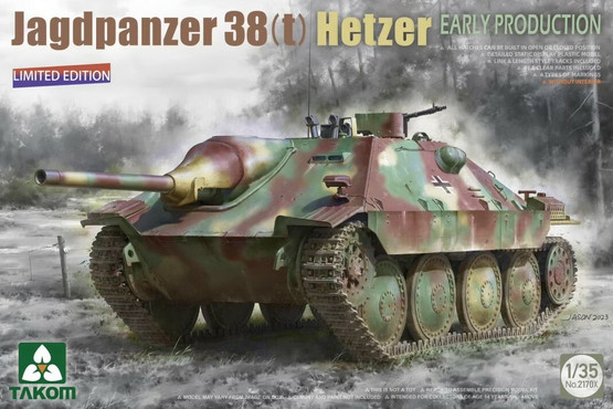 Takom 1/35 Jagdpanzer 38(t) Hetzer Early Production