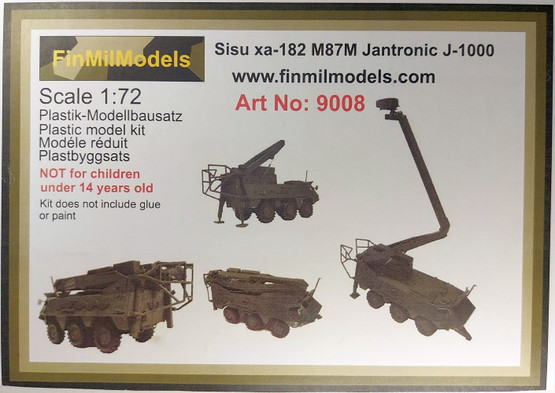 FinMilModels 1/72 Sisu xa-182 M87M Jantronic J-1000 