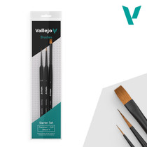 Vallejo Brushes Starter Set - sivellinsetti