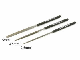 Tamiya Basic File Set (Smooth Double-Cut) - Viilasetti, 3kpl