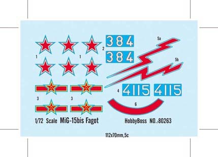 Hobby Boss 1/72 MiG-15bis Fagot
