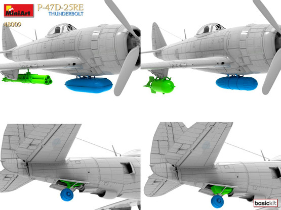 MiniArt 1/48 P-47D-25RE Thunderbolt