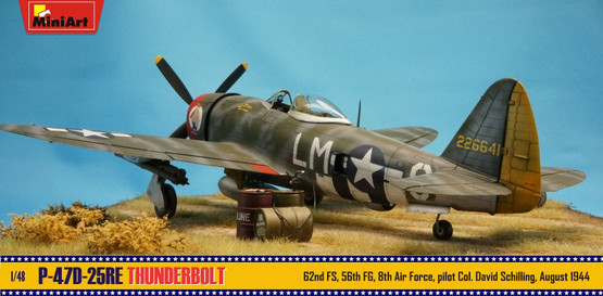 MiniArt 1/48 P-47D-25RE Thunderbolt