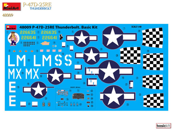 MiniArt 1/48 P-47D-25RE Thunderbolt