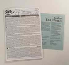KÄYTETTY MPM 1/72 Hawker Sea Hawk