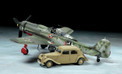 Tamiya 1/48 Focke-Wulf Fw190 D-9 JV44 & Citroën Traction 11CV Staff Car Set