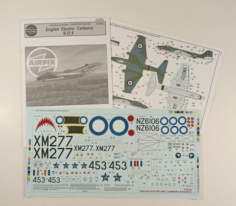 KÄYTETTY Airfix 1/48 English Electric Canberra B (I) 8