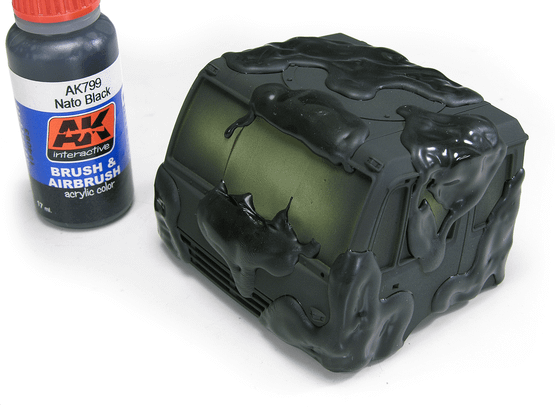 AK Camouflage Elastic Putty for Airbrush 80g