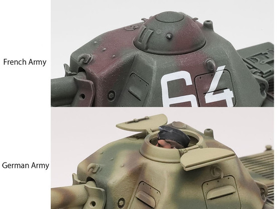 Tamiya 1/35 French Light Tank H39 Pz.Kpfw.38H 735(F)