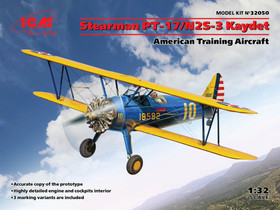ICM 1/32 Stearman PT-17/N2S-3 Kaydet