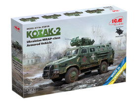 ICM 1/35 Kozak-2 Ukrainian MRAP-class Armored Vehicle