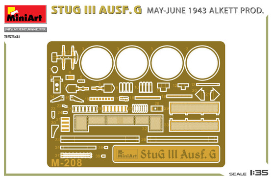 MiniArt 1/35 StuG III Ausf. G May-June 1943 Alkett Prod.