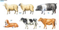 Tamiya 1/35 Livestock Set II