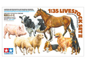 Tamiya 1/35 Livestock Set II