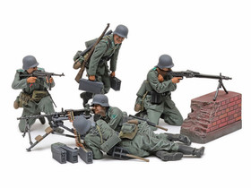 Tamiya 1/35 German Machine Gun Team (Mid-WWII)