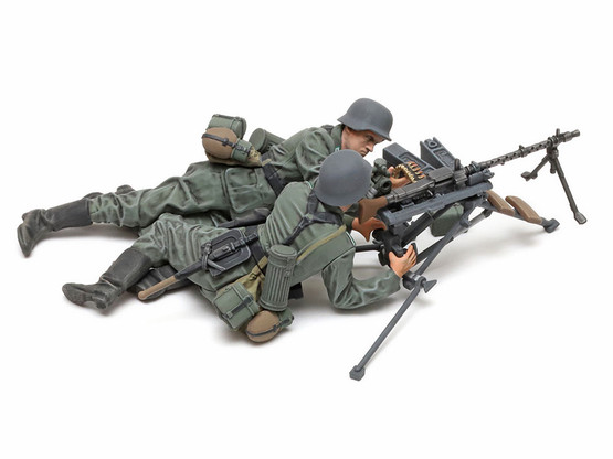 Tamiya 1/35 German Machine Gun Team (Mid-WWII)