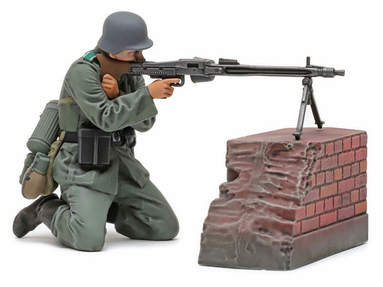 Tamiya 1/35 German Machine Gun Team (Mid-WWII)
