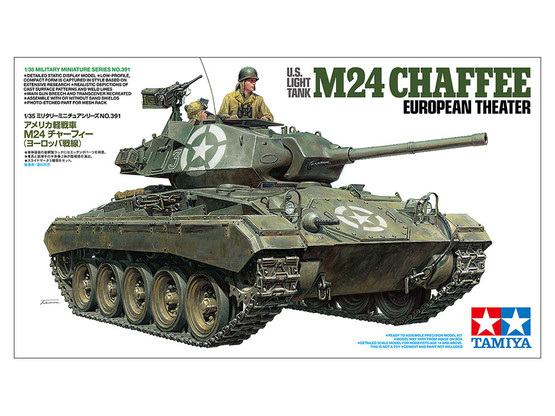 Tamiya 1/35 U.S. Light Tank M24 Chaffee European Theater