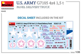 MiniArt 1/35 U.S. Army G7105 4x4 1,5 t Panel Van