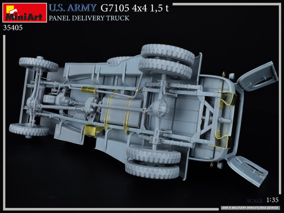 MiniArt 1/35 U.S. Army G7105 4x4 1,5 t Panel Van