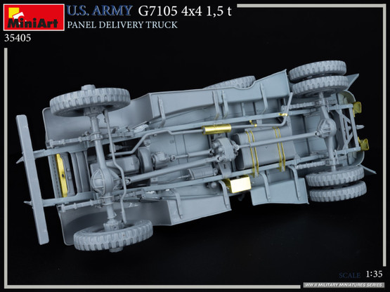 MiniArt 1/35 U.S. Army G7105 4x4 1,5 t Panel Van