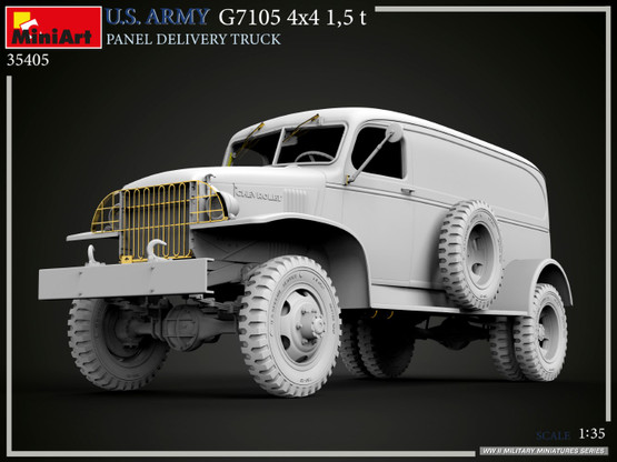 MiniArt 1/35 U.S. Army G7105 4x4 1,5 t Panel Van