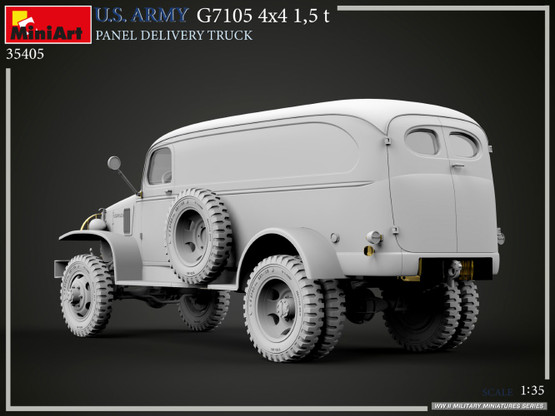MiniArt 1/35 U.S. Army G7105 4x4 1,5 t Panel Van